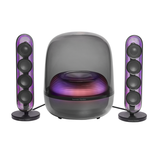 Harman Kardon SoundSticks 5 - Black - 2.1-channel Bluetooth speaker with HDMI - Front image number null